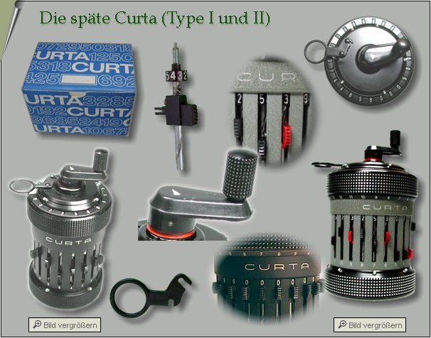 Die späte Curta Type 1 und 2